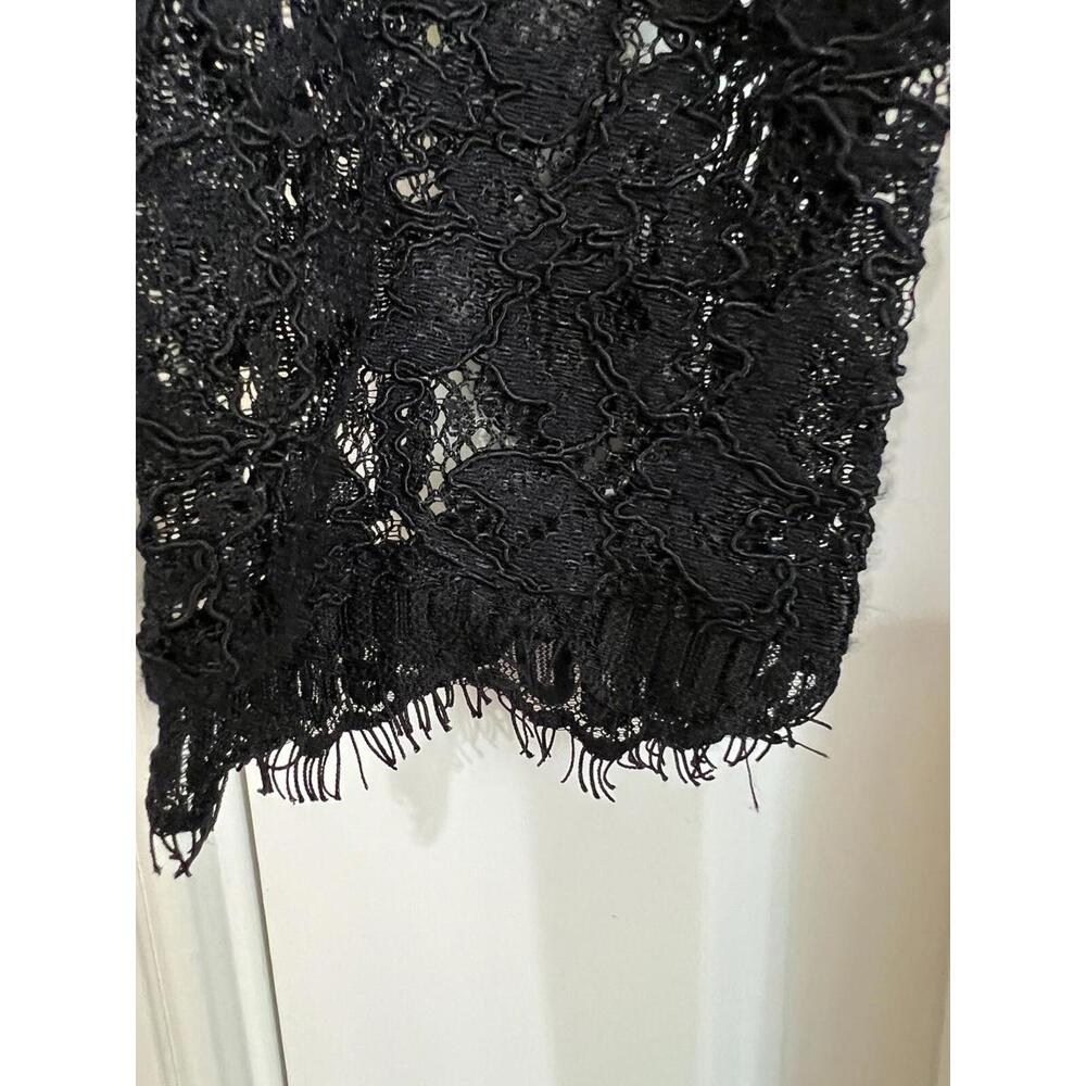 Diane von Furstenberg DVF Lace Dress Black Size 0 - Picture 10 of 10